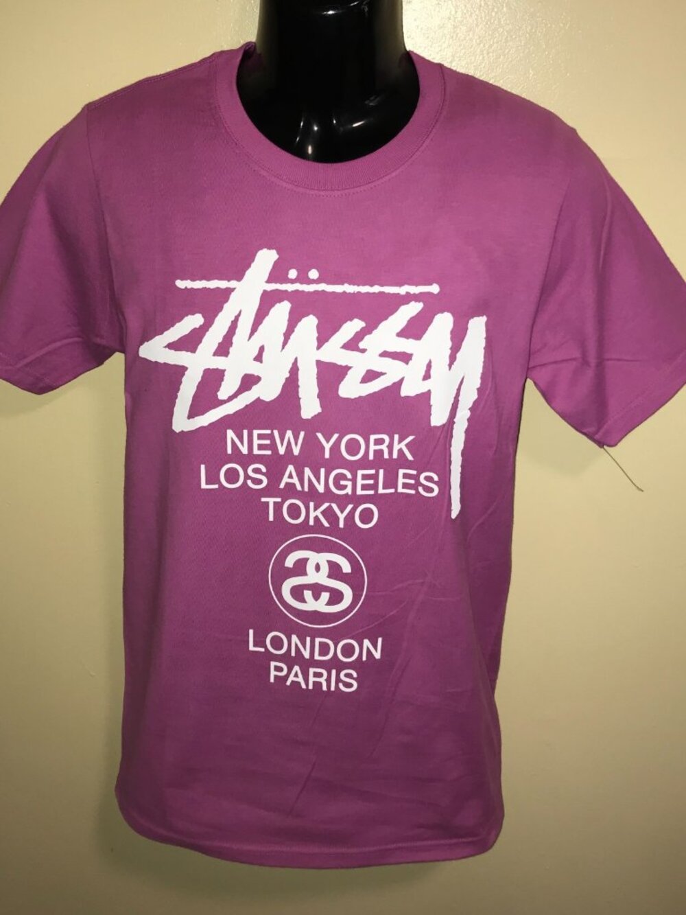 Men's Stussy World Tour Short Sleeve T-shirt